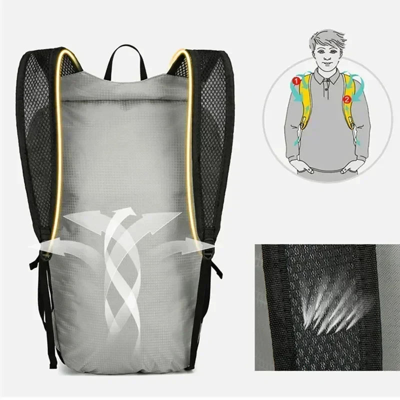 Lightweight Water Resistant Hiking Backpack 20L