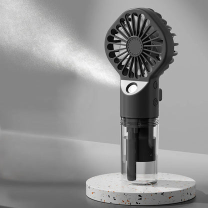 Compact Personal Misting Fan with Humidifier