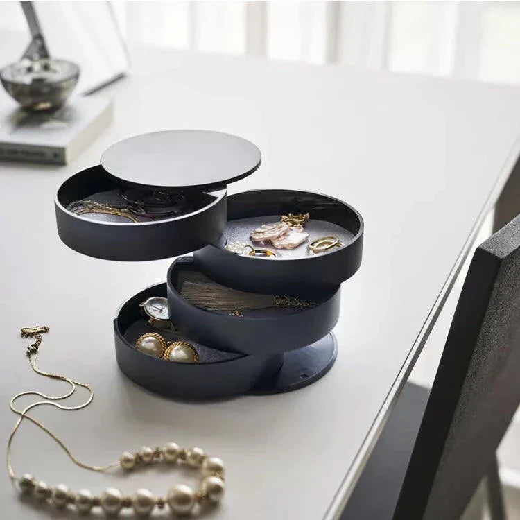 Portable 5 Tier Cosmetic Storage Case