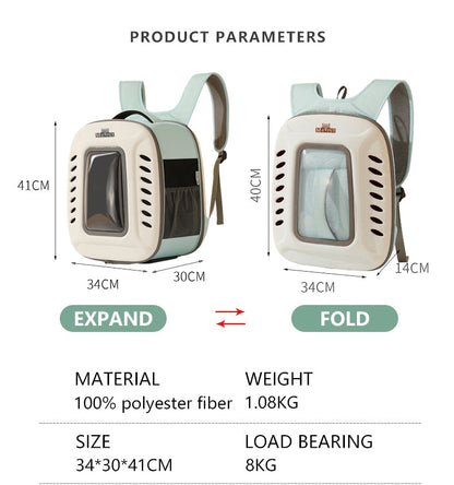 Comfortable Air Mesh Pet Backpack Carrier