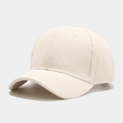 Classic Corduroy Baseball Cap Adjustable Fit