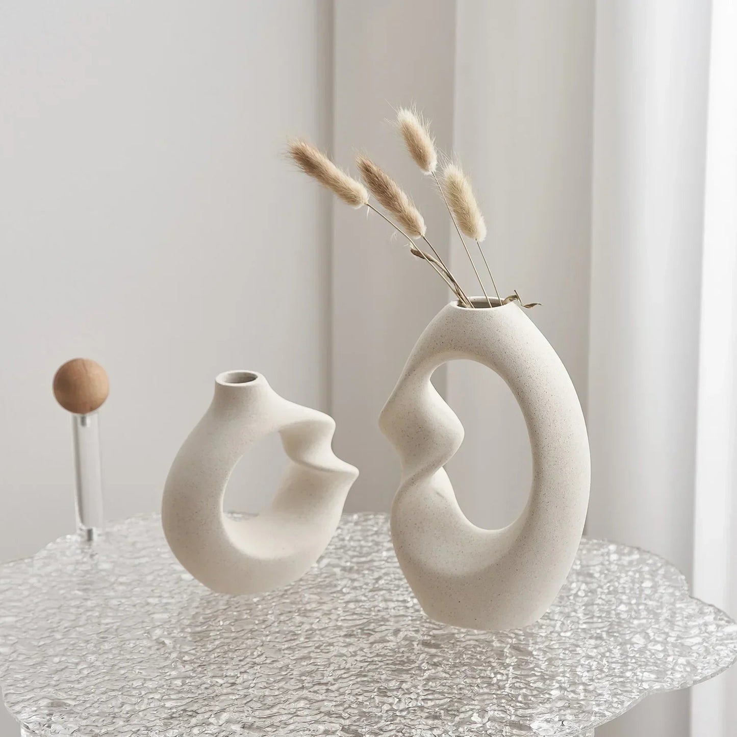 Unique Ceramic Decorative Vase Set