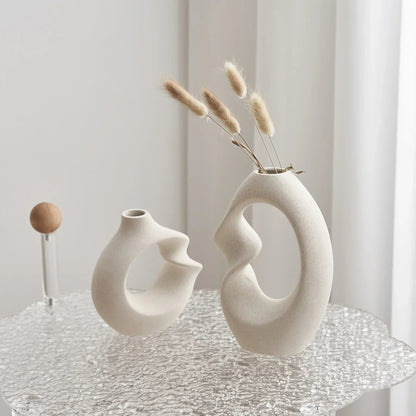 Unique Ceramic Decorative Vase Set