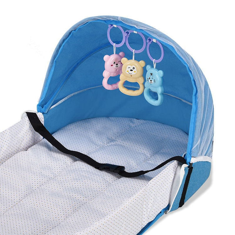 Compact Travel Baby Bed Backpack