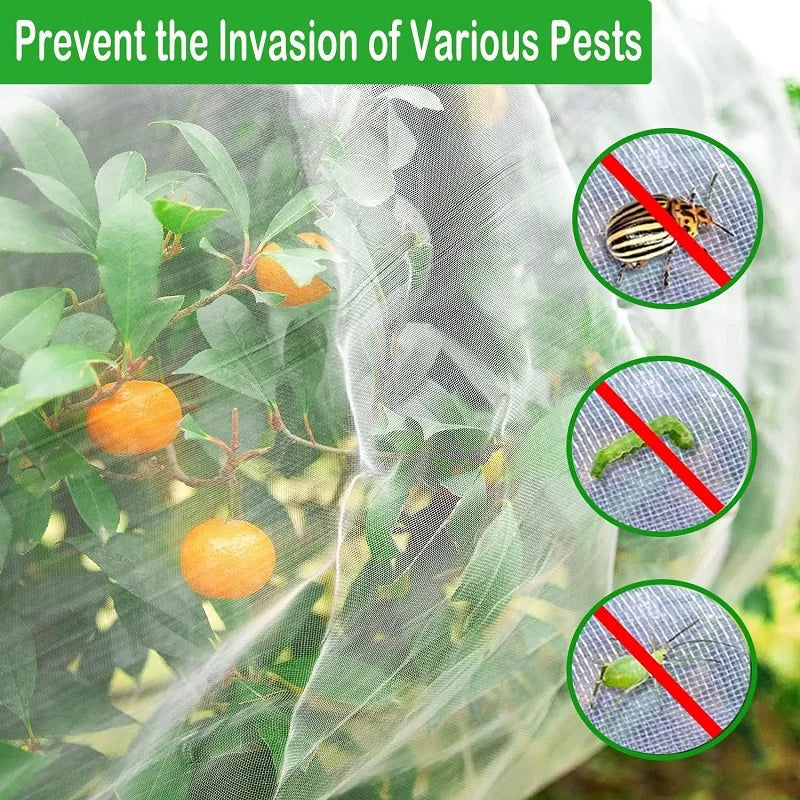 Durable Garden Net Pest Protection UV Resistant Cover