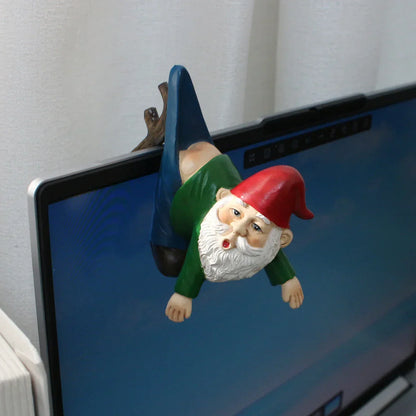 Quirky Garden Gnome Planter with Pants on Hook