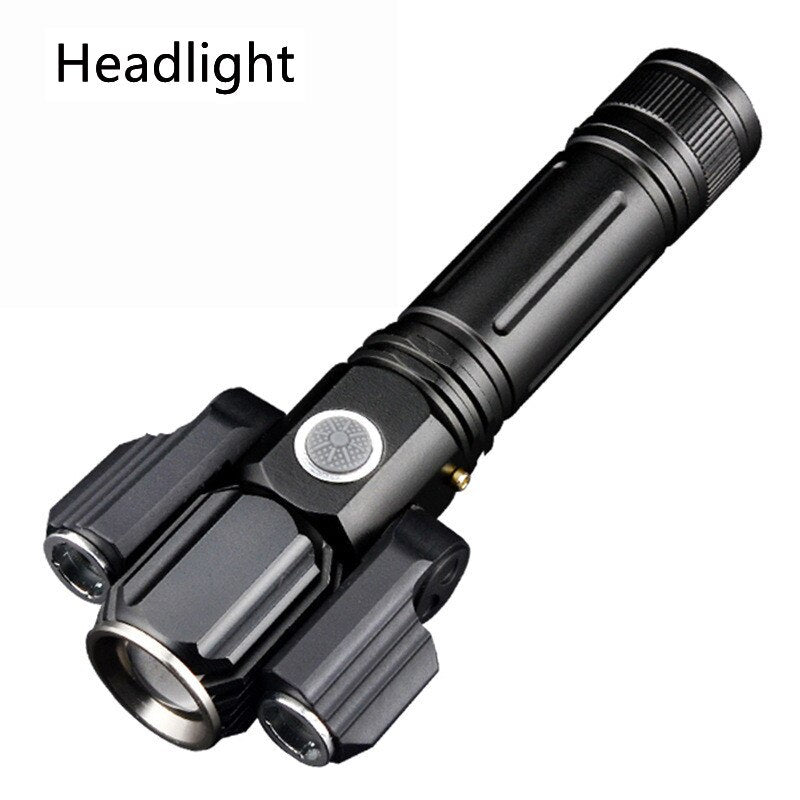 Bright 3 LED Rechargeable Flashlight