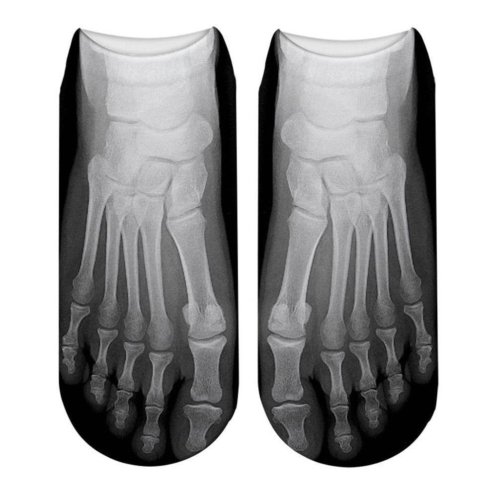 Quirky 3D Novelty Low Cut Ankle Socks - Befez
