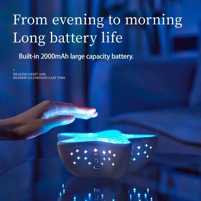 Colorful Ocean Night Light Projector Lamp