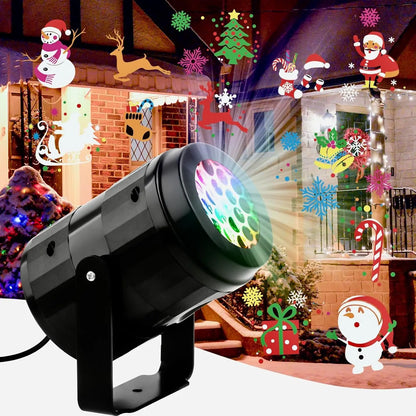 Colorful LED Christmas Light Projector with 16 Patterns - Befez