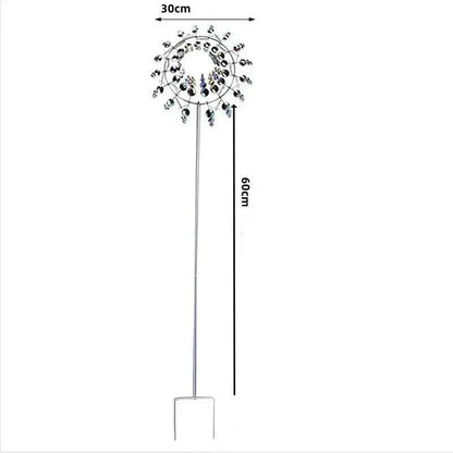 Colorful Metal Yard Windmill Spinner