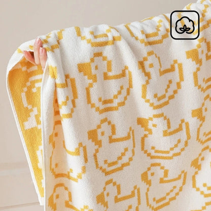 Soft Animal Design Beach Towel