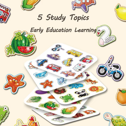 Interactive Kids Learning Book and Drawing Pad