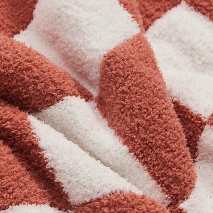 Vibrant Plaid Throw Blanket