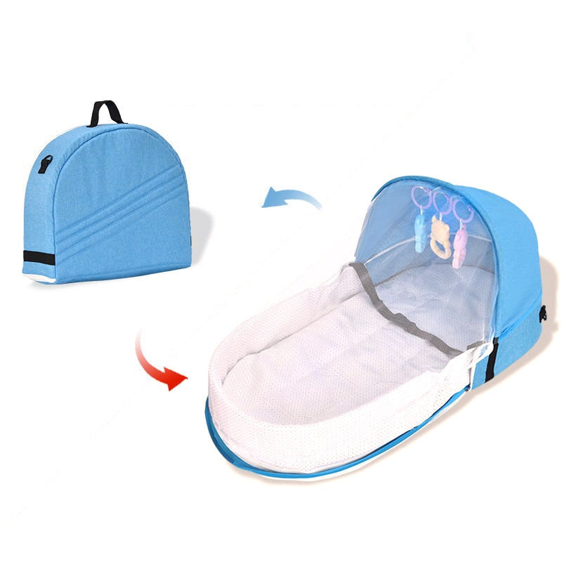 Compact Travel Baby Bed Backpack