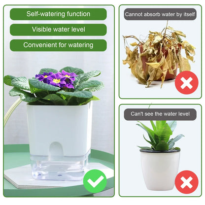 Smart Self Watering Indoor Planter Pot