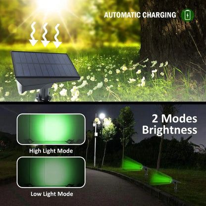 Outdoor Solar Powered Garden Lamp Set of 4