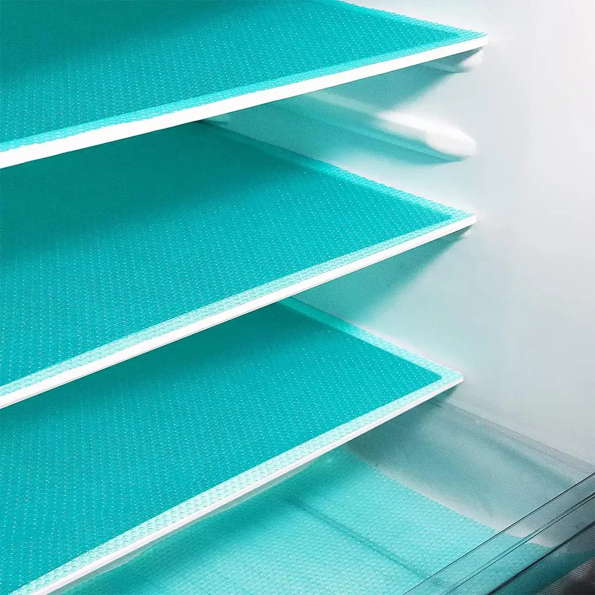 FridgeGuard 4pc Fridge Shelf Liners | Easy Clean EVA Mats - Befez