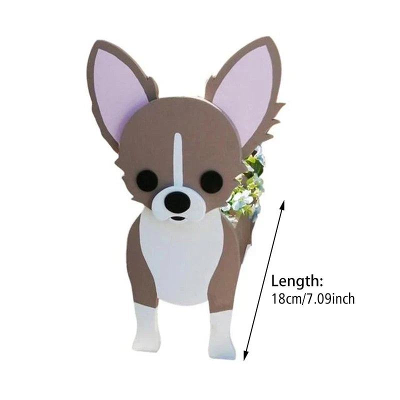 Cute Dog Planter - Adorable Pet Flower Pot