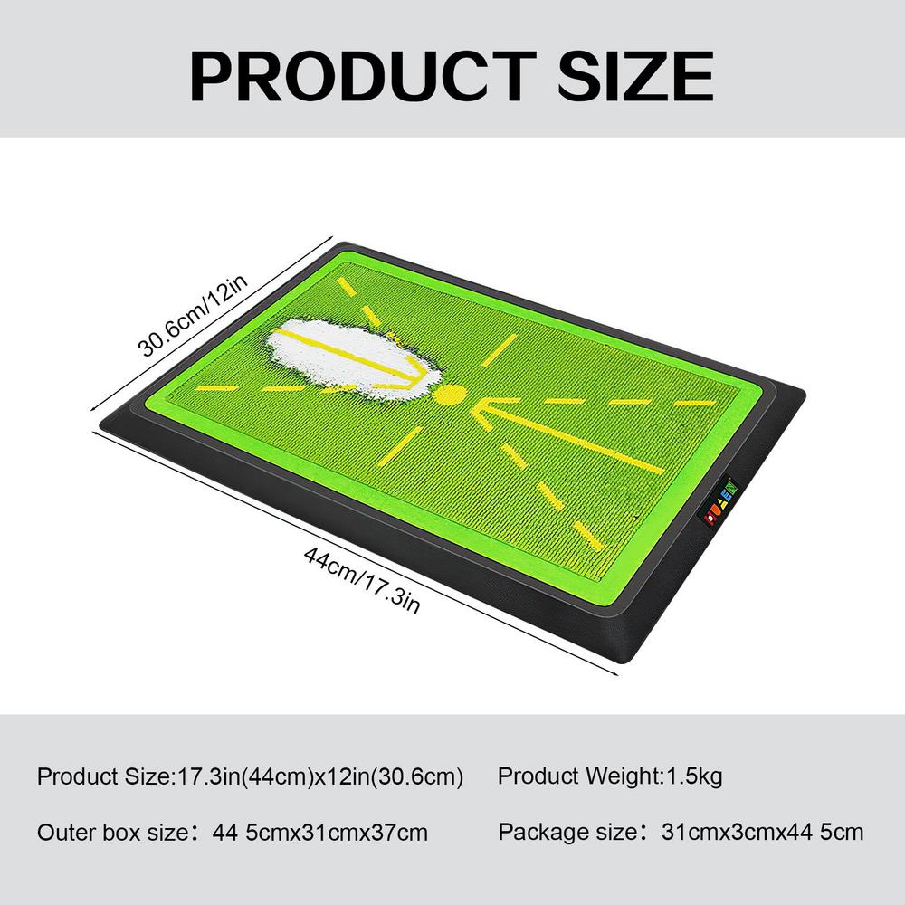 Personal Golf Swing Analyzer Training Mat