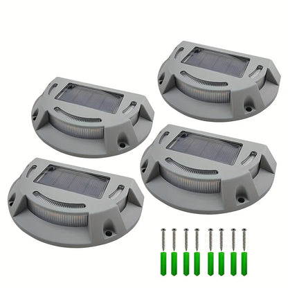 Weatherproof Outdoor Step Lamp with Solar Power