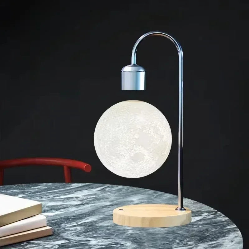 Floating LED Night Lamp with Wireless Charger
