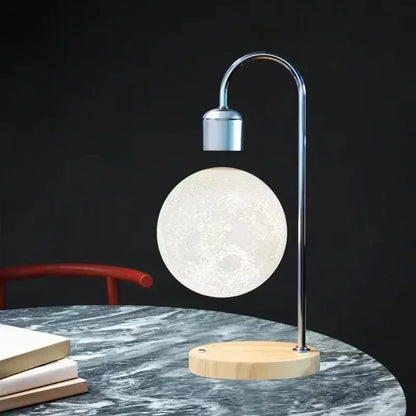 Floating LED Night Lamp with Wireless Charger