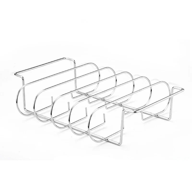 Premium Grill Rib Rack | 4 Tier | Non Stick | Gas & Oven