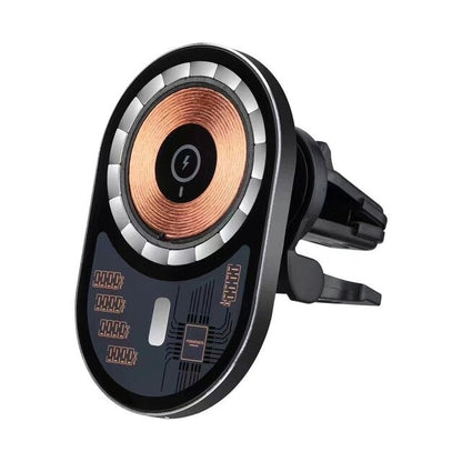 Clear Car Wireless Phone Mount Charger