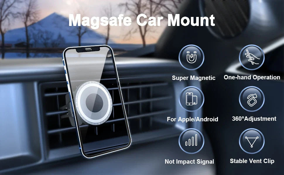 Befez Magnetic Car Phone Holder Mount