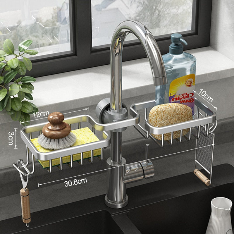Space Saving Sink Storage Rack Organizer