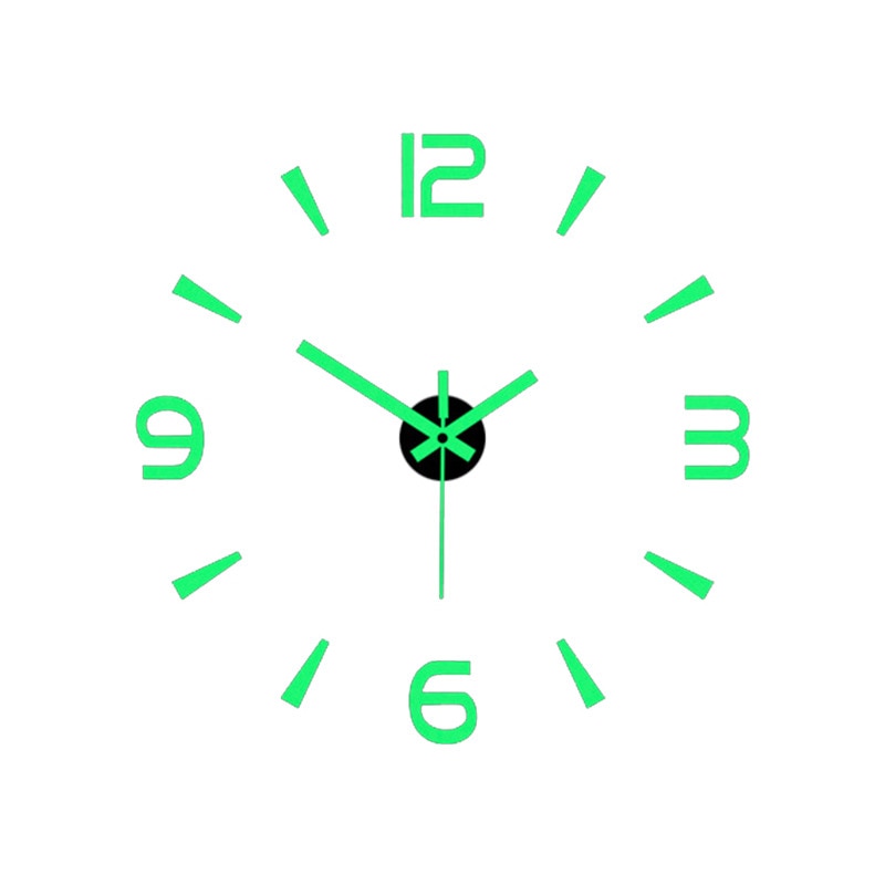 Modern Glow Quiet Wall Clock