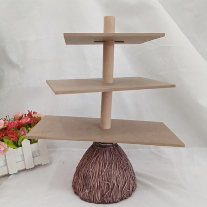 3-Tier Storage Witch Broom Shelf