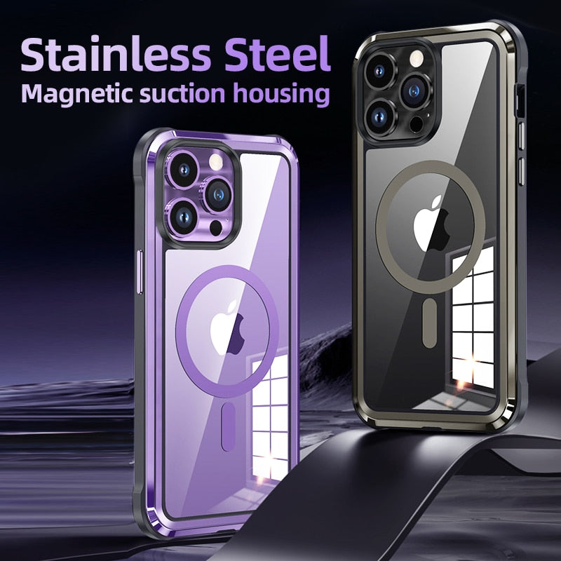 Strong Protective Magnetic iPhone Case
