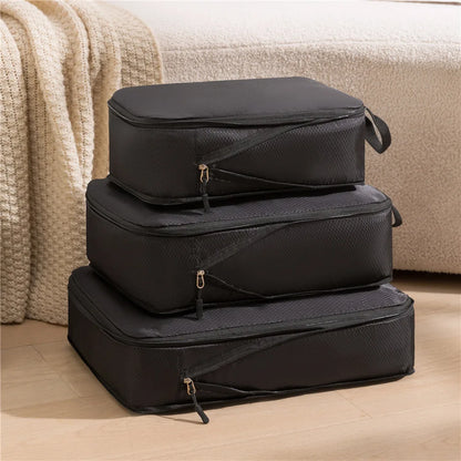 Compact Travel Bag Organizer Set 3-in-1 Waterproof