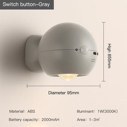 Smart Motion Sensor LED Wall Light