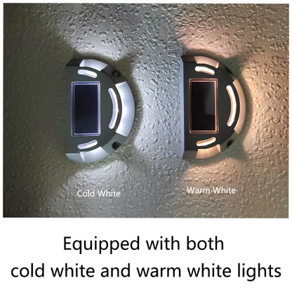 Weatherproof Outdoor Step Lamp with Solar Power
