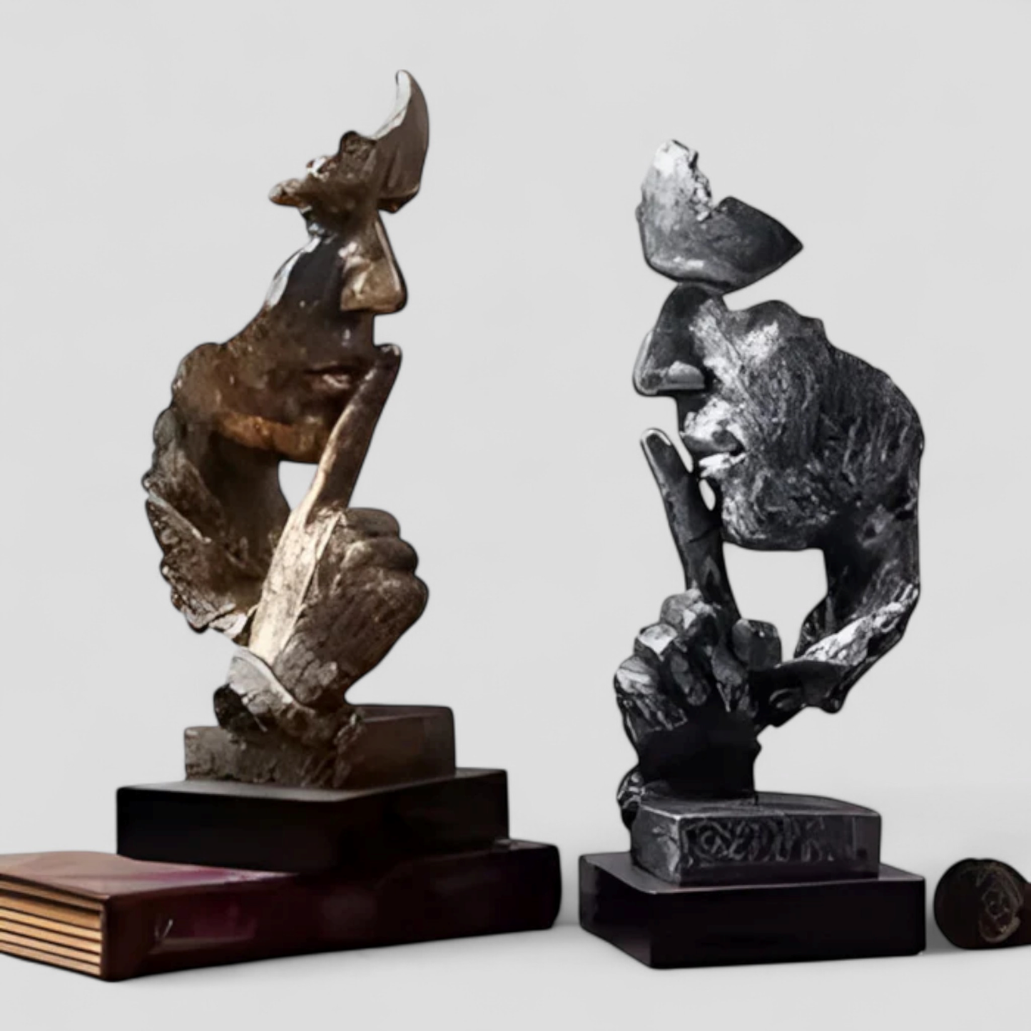 Luxury Metal Art Deco Home Sculpture