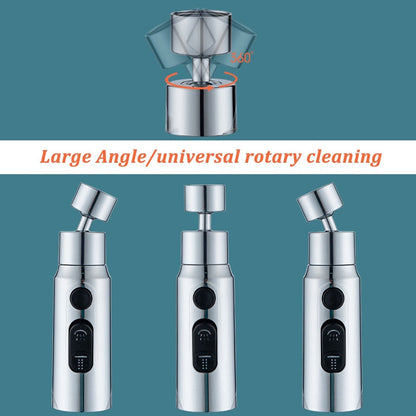 Water Saving 3-Mode Faucet Adapter