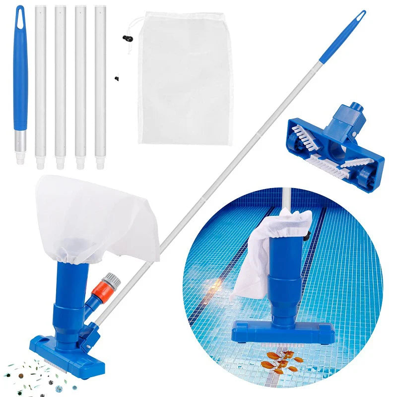 Powerful Pool Vacuum Cleaner Kit for Pools and Aquariums