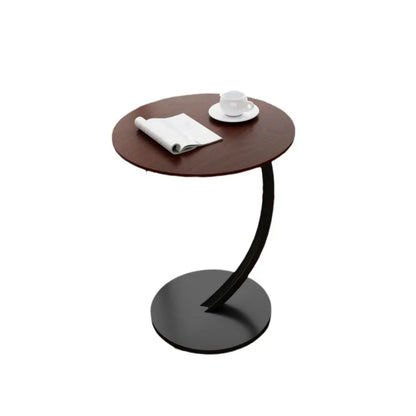Sturdy Round End Table for Home and Office Use