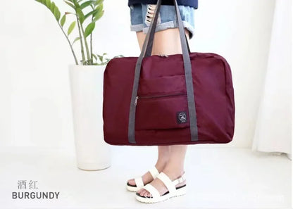 Compact Foldable Travel Duffel Bag Waterproof & Spacious