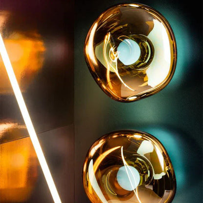 Stylish Melted Wall Lamp in Nordic Design