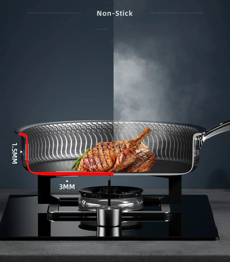 Non Stick Easy Clean Frying Pan with Healthy Coating