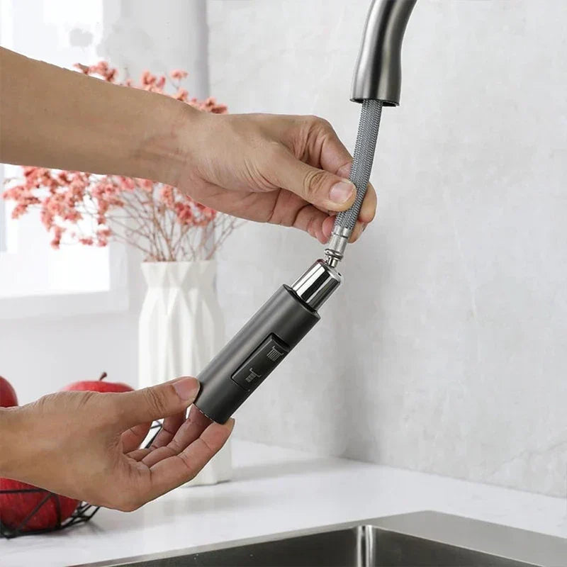 Premium Kitchen Faucet with Adjustable Hand Sprayer