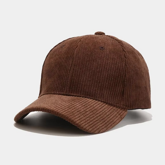 Classic Corduroy Baseball Cap Adjustable Fit - Befez