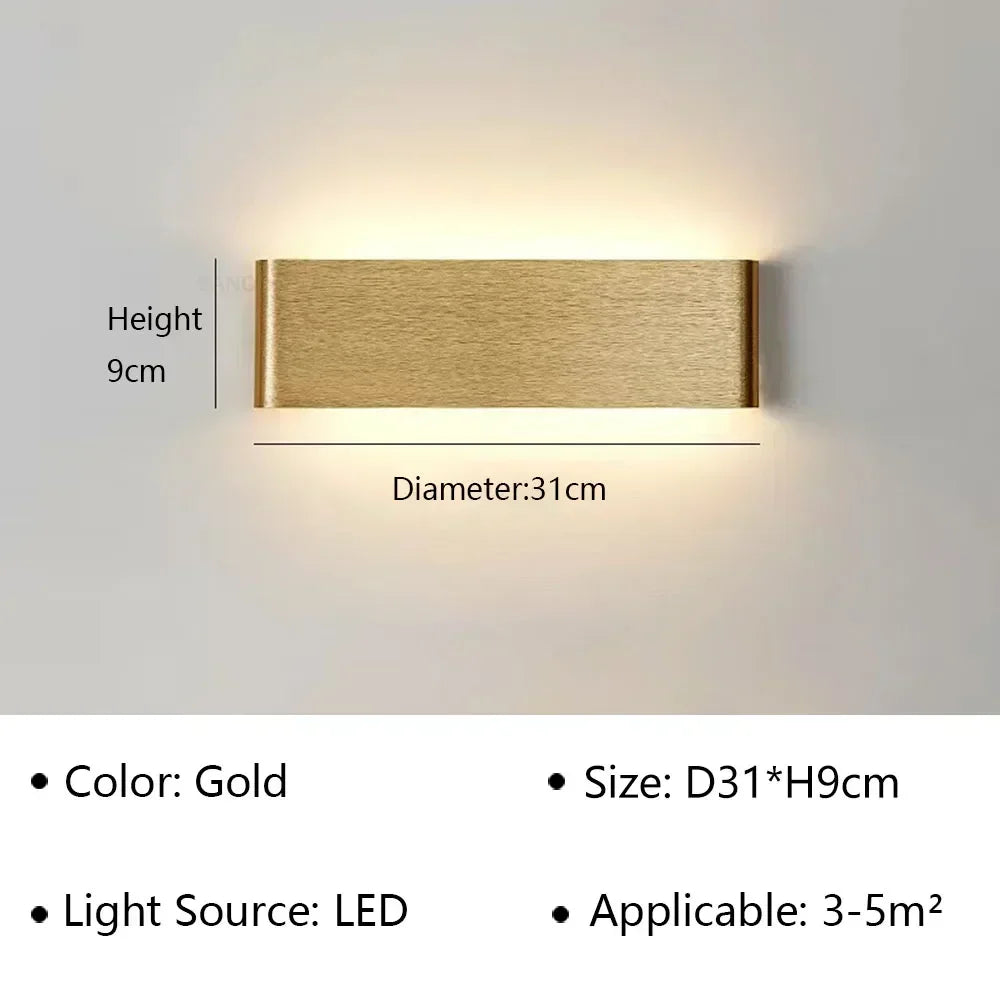 Contemporary LED Wall Light Fixtures for Home