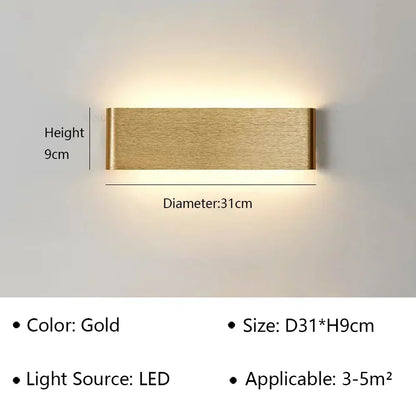 Contemporary LED Wall Light Fixtures for Home