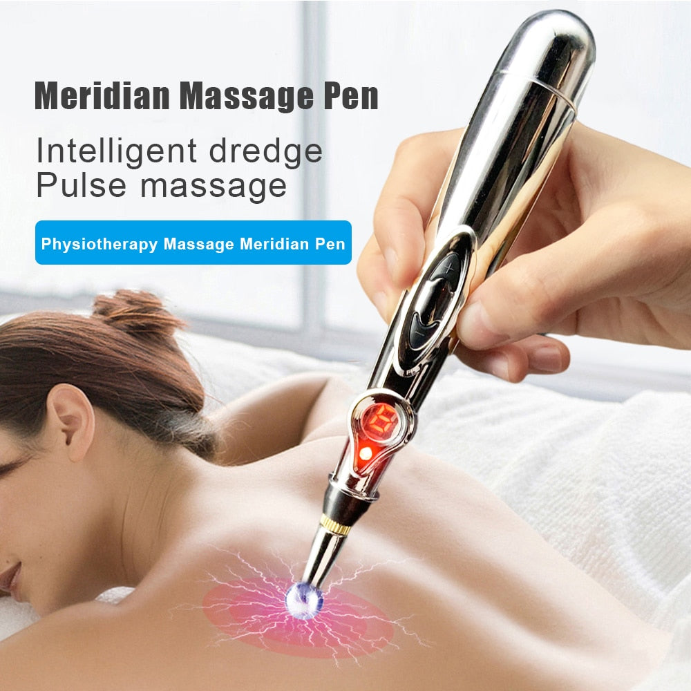 Relaxing Electronic Acupuncture Massager Pen