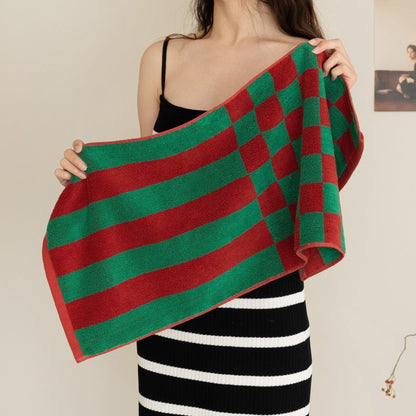 Colorful Absorbent Bathroom Towel
